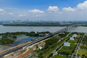 Chỉ 1 tháng nữa, cầu lớn nhất vành đai quan trọng của Nam Bộ sẽ thông xe: Rút ngắn quãng đường TP. HCM - Đồng Nai