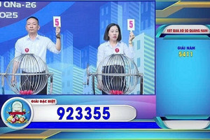 Hi hữu Xổ số Quảng Nam công bố 2 kết quả đặc biệt: Đâu là dãy số trúng thật?