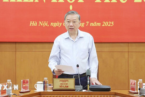Tổng Bí thư chủ trì Phiên họp về phòng chống tham nhũng, lãng phí, tiêu cực