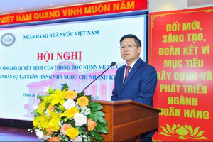 Ngân hàng Nhà nước chi nhánh Khu vực 2 có tân Giám đốc