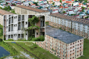 Cảnh hoang hóa khu ký túc xá bỏ hoang hơn một thập kỷ sắp được 'hồi sinh' thành nhà công vụ