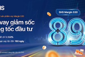 Bắt sóng thị trường, SHS tung ưu đãi lãi suất Margin S30 chỉ từ 8,9%
