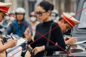 Cảnh báo trào lưu bắt trend đăng ảnh 'phú bà, đại gia bị CSGT xử phạt'