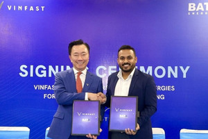 VinFast và BatX Energies ký kết hợp tác chiến lược xây dựng chuỗi giá trị pin tuần hoàn tại Ấn Độ