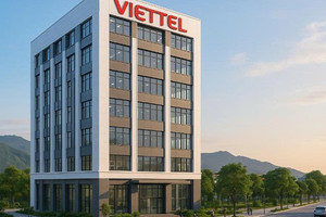 Viettel sắp có thêm trụ sở làm việc mới cao 9 tầng, tọa lạc tại tỉnh giáp Lào và Trung Quốc