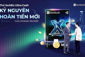 Thẻ SeABiz Ultra Cash của SeABank: 'Lợi ích kép' cho doanh nghiệp