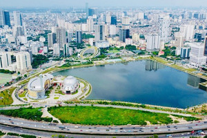 Giữa đô thị tăng tốc, công viên 740 tỷ bên ‘thung lũng Silicon’ của Thủ đô vẫn nằm im