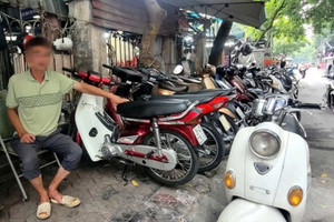 Diễn biến mới trên thị trường mua bán xe máy cũ tại Hà Nội