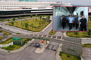 Phó Thủ tướng chỉ đạo nóng về tiến độ dự án Bệnh viện Bạch Mai và Việt Đức cơ sở 2