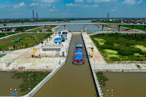 Kênh đào lớn nhất Việt Nam đón tin vui