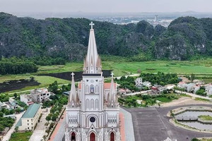 Sắp hoàn thành nhà thờ lớn nhất Việt Nam, sức chứa lên tới 5.000 người