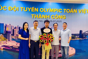 ‘Thần đồng’ Toán học Việt Nam vừa giành điểm suýt tuyệt đối 38/40 tại Olympic Toán Quốc tế: Chủ nhân loạt HCV thế giới, học trường chuyên đình đám