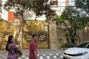 Dinh thự nghìn tỷ của ‘bà tám’ Long Nhật: Nội thất cầu kỳ từ gỗ quý, thiết kế như hoàng gia