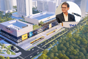 Công ty của tỷ phú Trần Bá Dương khởi công trung tâm thương mại đầu tiên tại Hà Nội, quy mô hơn 24.000m2