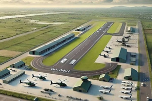 Đến năm 2030, sân bay Gia Bình đón khoảng 30 triệu hành khách