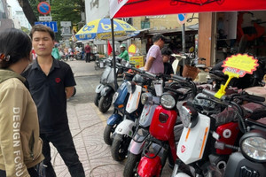 Thị trường xe điện tại TP Hồ Chí Minh đang tăng nhiệt từng ngày