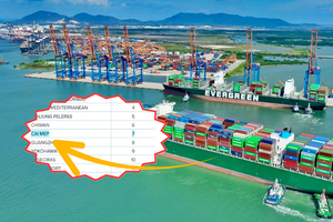 Cụm cảng nước sâu lớn và hiện đại nhất Việt Nam ghi mốc kỷ lục mới