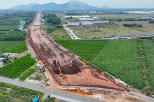 Nhiều nhà thầu chậm tiến độ tại dự án cao tốc gần 18.000 tỷ kết nối sân bay Long Thành