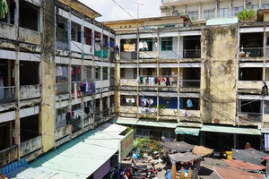 TP. HCM sẽ hỗ trợ tối đa 10 tỷ đối với mỗi dự án cải tạo chung cư cũ