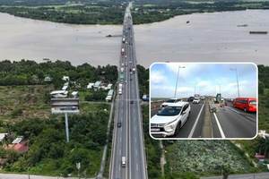 Chỉ vài giờ nữa, người dân có thể di chuyển bình thường trên cao tốc TP. HCM - Long Thành