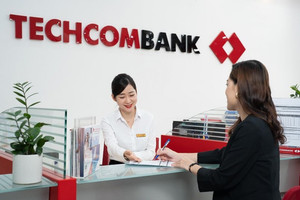 Nhân viên Techcombank thu nhập bình quân 44 triệu đồng/tháng