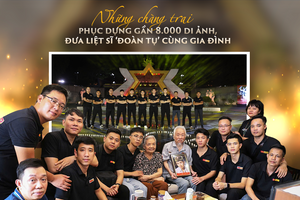 Những chàng trai phục dựng gần 8.000 di ảnh, đưa liệt sĩ ‘đoàn tụ’ cùng gia đình