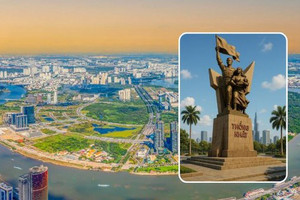 TP. HCM sắp có Tượng đài Thống Nhất trên trục cảnh quan biểu tượng của khu đô thị tỷ USD