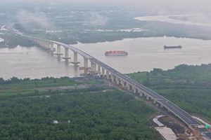 Chỉ ít tuần nữa, cầu lớn nhất vành đai chiến lược của Đông Nam Bộ chính thức thông xe