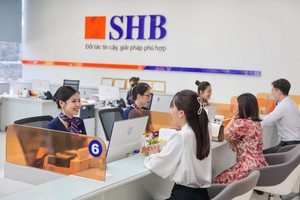 SHB lãi trước thuế quý II tăng 59%, thực hiện 61% kế hoạch năm