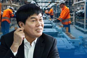 Bóng dáng tỷ phú Trần Đình Long tại siêu dự án pin lithium 850 triệu USD
