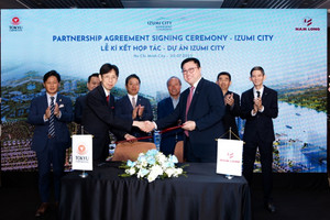 Nam Long đón chào đối tác đầu tư Nhật Bản mới - Tokyu Corporation vào dự án Izumi City