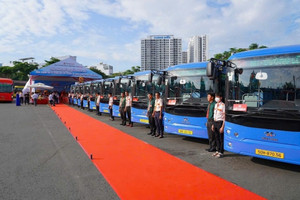 557 xe buýt của Phương Trang chính thức hoạt động tại TP. HCM