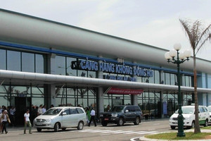 Phát hiện quả bom gần 230kg, còn nguyên kíp nổ tại một sân bay miền Trung