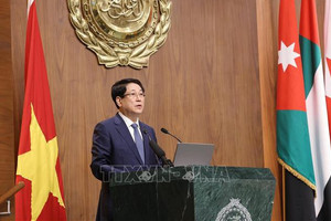 Phát biểu chính sách của Chủ tịch nước Lương Cường tại Liên đoàn Arập