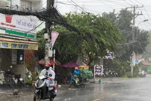 TPHCM mưa dông gia tăng trong tuần mới
