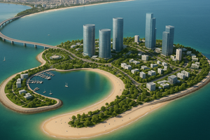 Thông báo quan trọng từ Sở Xây dựng về kế hoạch lấn vịnh xây 5 đảo nhân tạo giống mô hình của Dubai