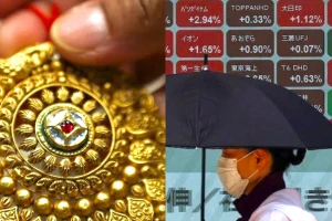 Giá vàng, cổ phiếu tăng đồng loạt