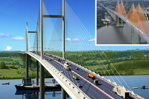 Chưa đầy 1 tháng nữa, cầu dây văng có tĩnh không cao nhất Việt Nam sẽ thông xe