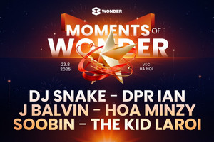 SOOBIN và Hòa Minzy mang âm nhạc Việt thăng hoa trên sân khấu 8Wonder 2025 cùng DJ Snake, DPR Ian, J Balvin…