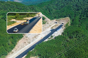 Cao tốc 88km gồm 3 hầm xuyên núi, 81 hầm chui dân sinh, 77 cầu sắp cán đích