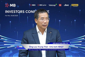 Chủ tịch MB Lưu Trung Thái: CAR chỉ cần ở mức trung bình là hợp lý, chúng tôi không muốn cổ đông tốn vốn
