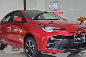 Sedan hạng B Toyota Vios 1.5L với công suất 106 mã lực, giảm giá còn rẻ hơn cả Grand i10