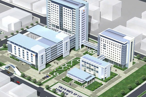 Hà Nội sắp đưa vào vận hành một bệnh viện công lập quy mô lớn, tọa lạc tại khu vực đông dân cư của thành phố