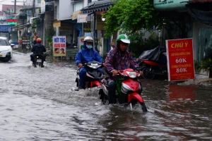 Tình hình mưa dông ở TPHCM trong tuần mới