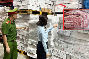 Phát hiện 15.920kg xương lợn đông lạnh hết hạn sử dụng, đã bán 200kg ra thị trường