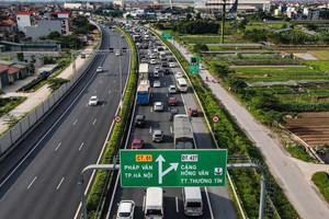 Thí điểm phân làn đường, cấm xe tải trên cao tốc Hà Nội - Hải Phòng, Pháp Vân - Cầu Giẽ