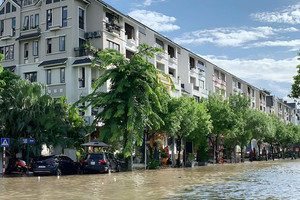 Khu đô thị cứ mưa là ngập của Thủ đô: Bất động sản chạm ngưỡng 200 triệu đồng/m2