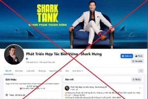 Công an cảnh báo trang Facebook giả mạo doanh nhân, giăng bẫy đầu tư lợi nhuận cao