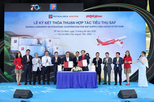Petrolimex hợp lực cùng Vietjet đưa 576 tàu bay sử dụng nhiên liệu hàng không bền vững