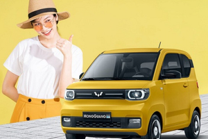 Xe điện mini giá 197 triệu đồng, thiết kế 'ngọt' như bánh, di chuyển gọn gàng phố thị